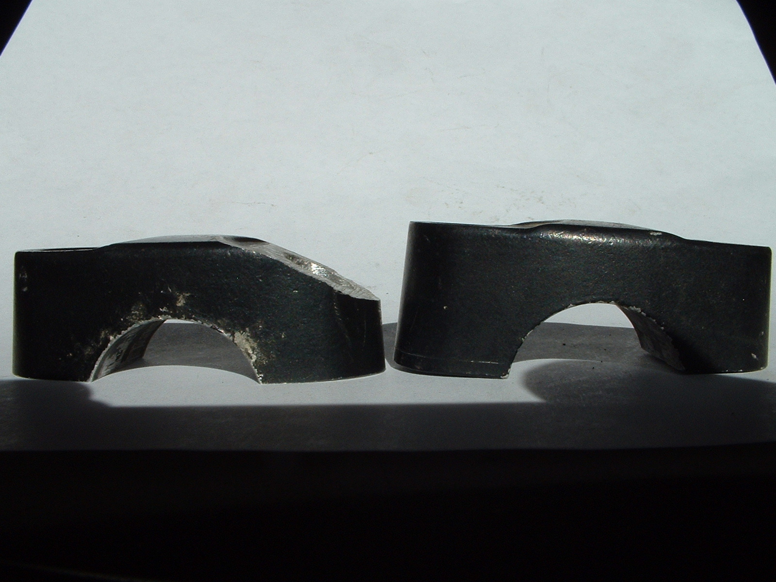 Close up of the Clamp Bottoms Close up of the Clamp Bottoms