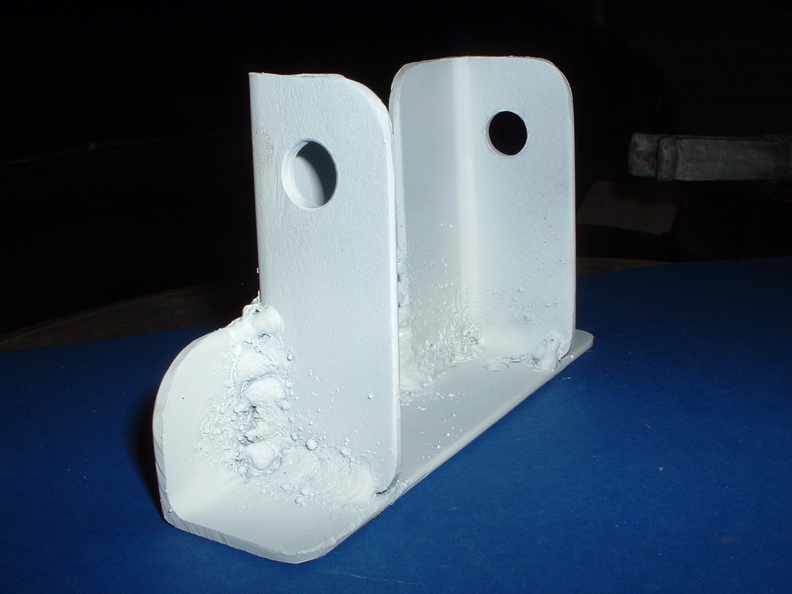 Completed Nose Bracket Completed Nose Bracket